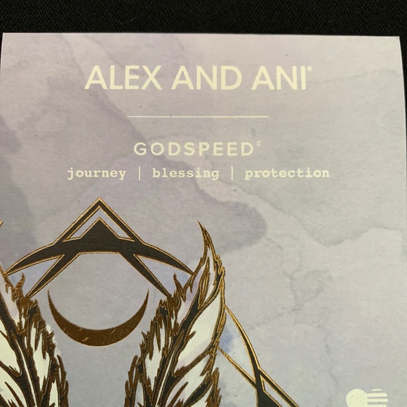 Alex and Ani duo Godspeed bracelet - Picture 4 of 4